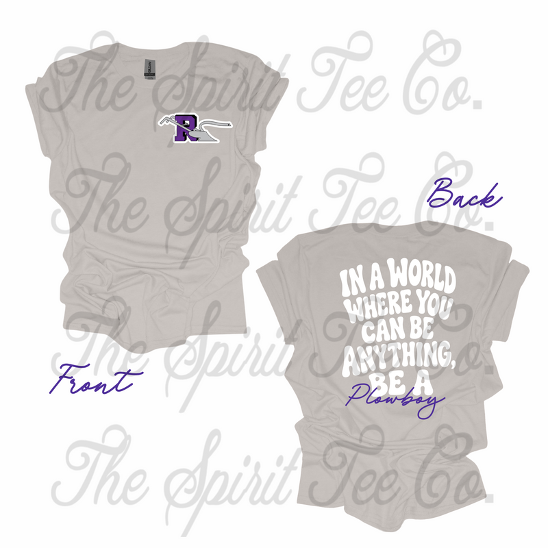 Be A Plowboy