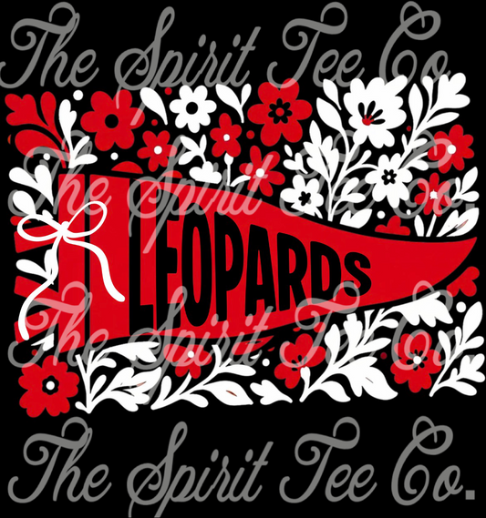 Floral Leopards