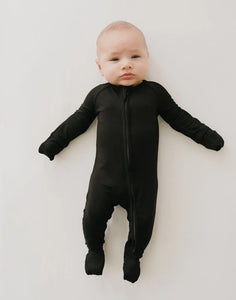 Black Bamboo Onesie