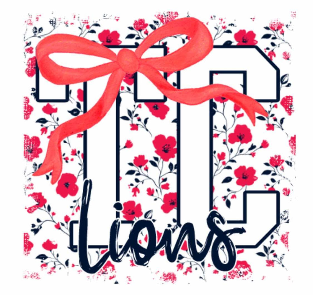 Pretty Floral Trinity Christian