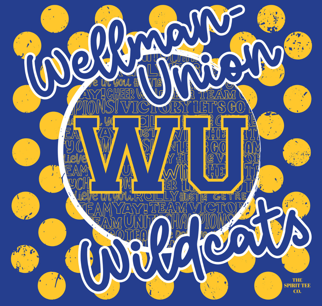 Wellman-Union Spirit Tee - Shaelynn Mink