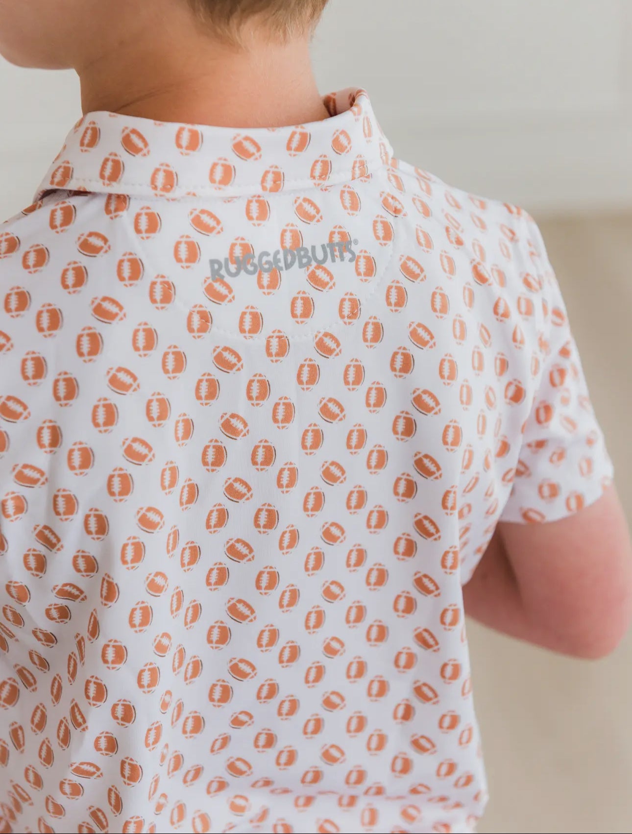 Boys Football Polo