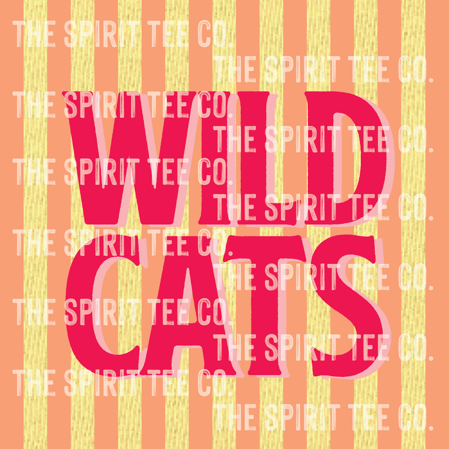 Wildcats Bright Stripes