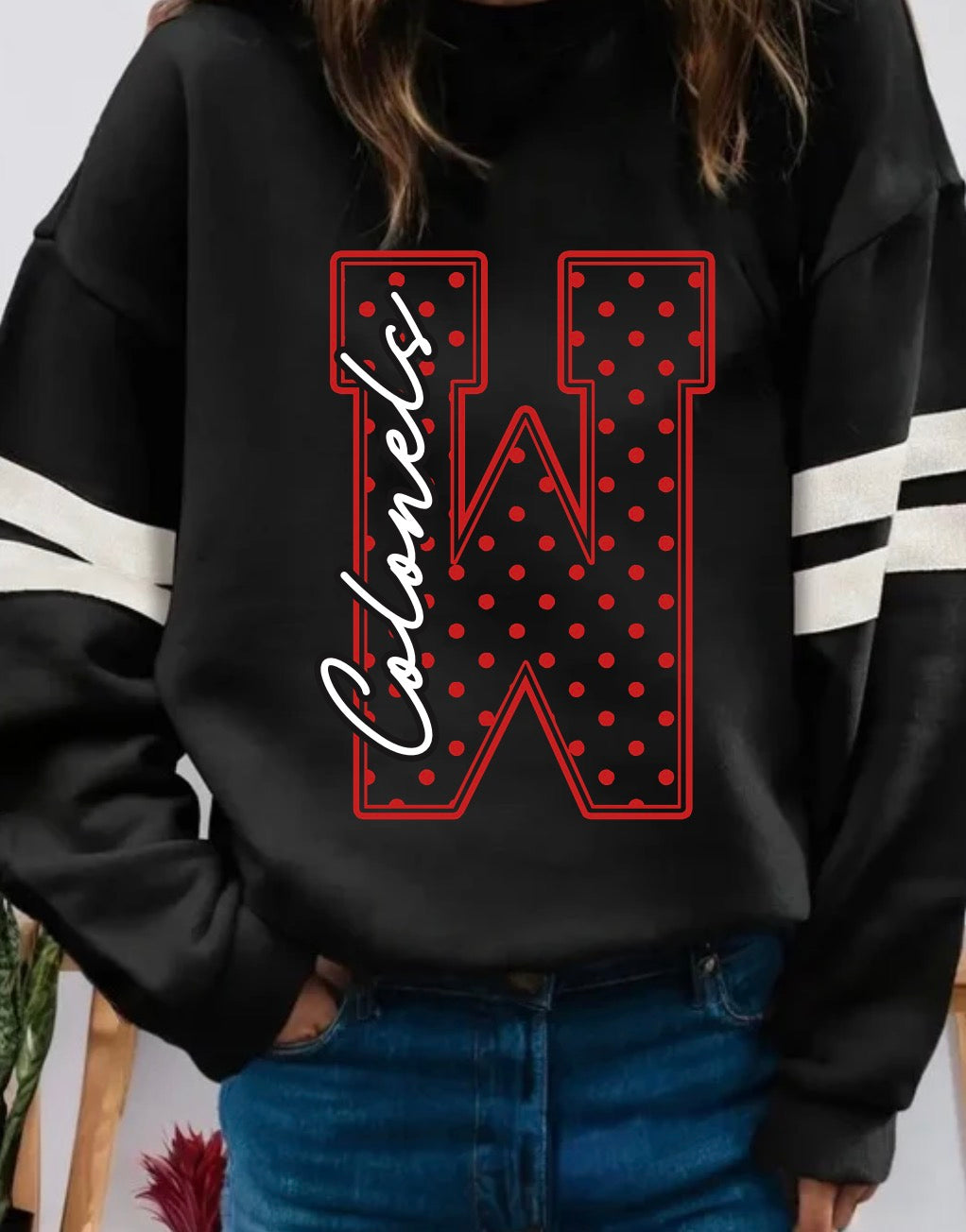 Polka Dot Fan Fare Colonels
