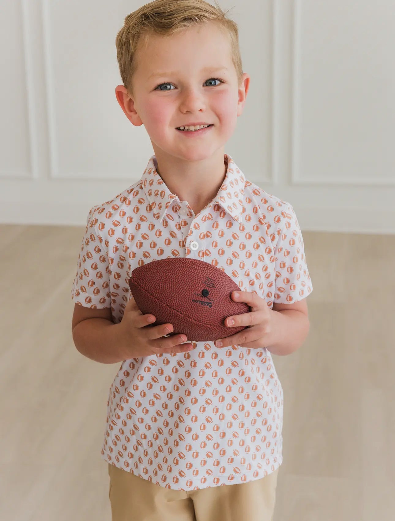 Boys Football Polo