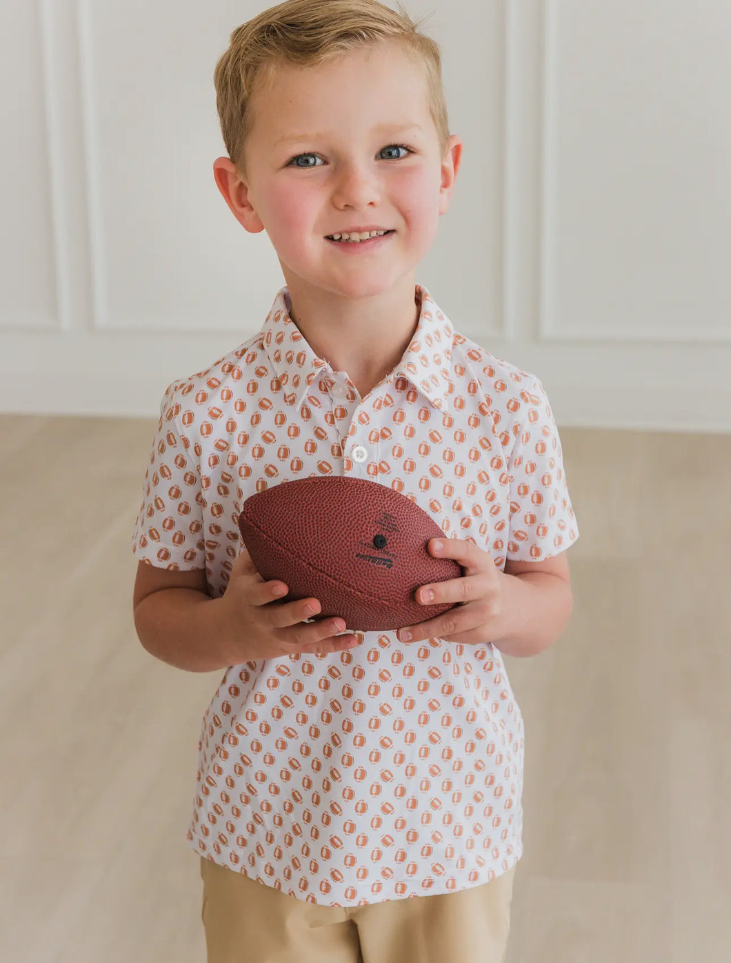 Boys Football Polo