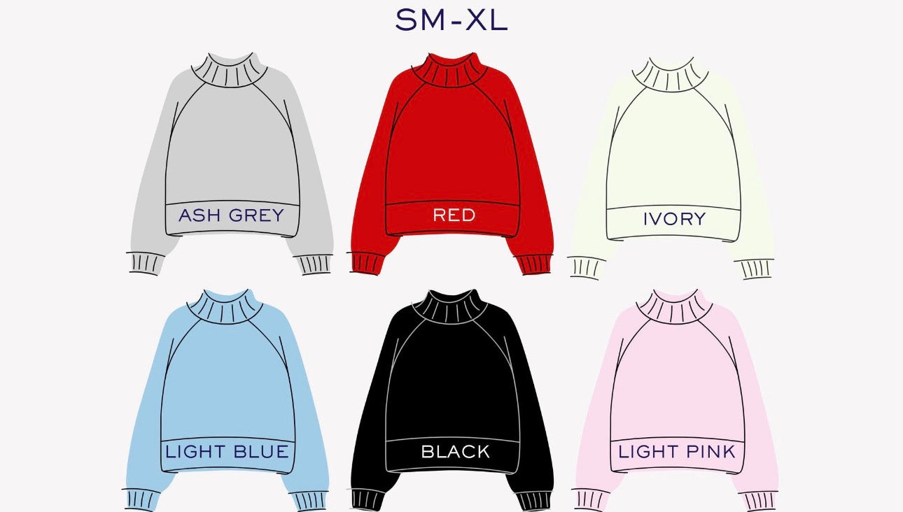 Polka Dot Crew Neck