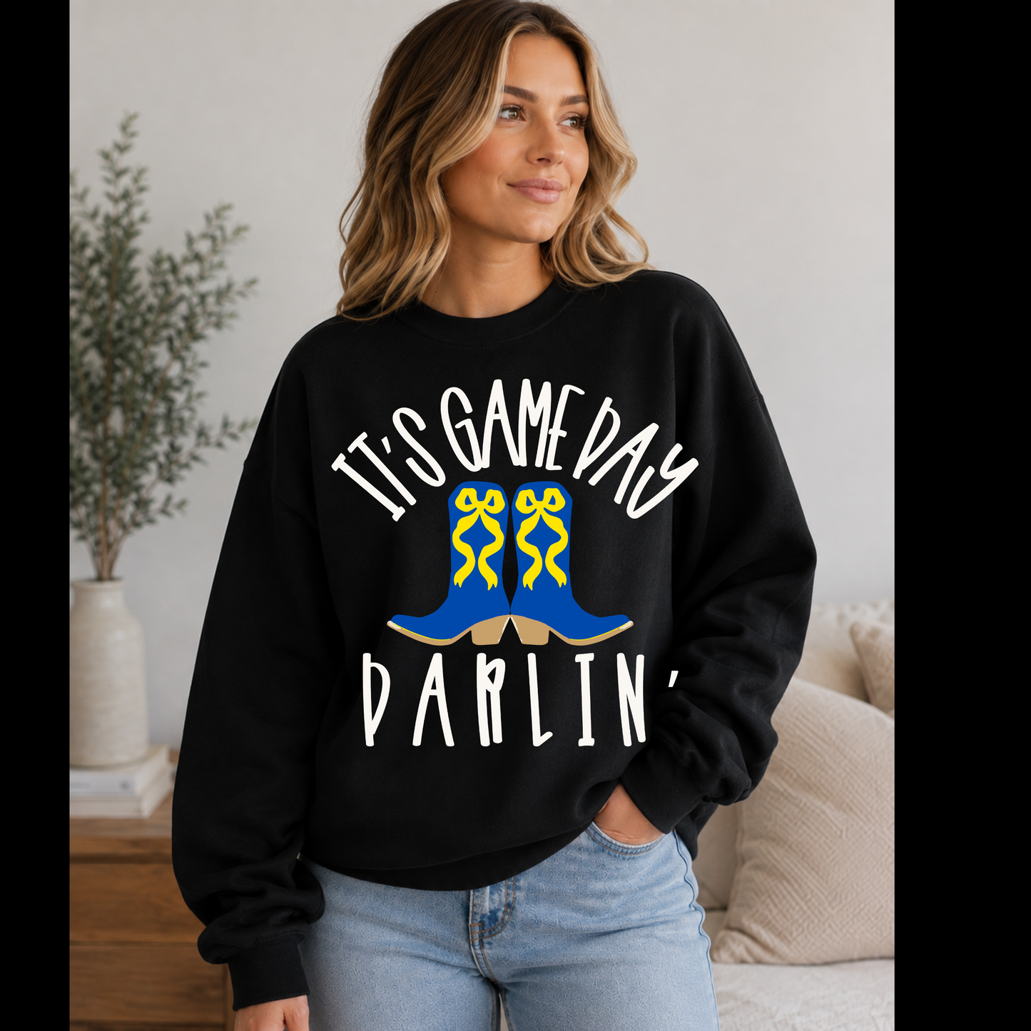It’s Game Day Darlin’ Crop Top