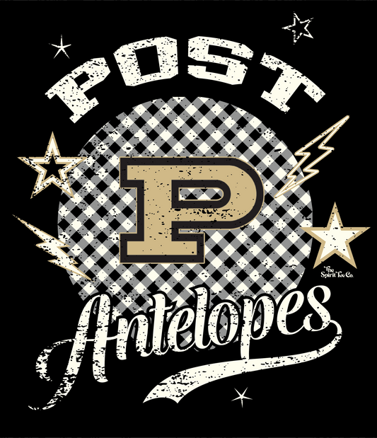 Post Antelopes- Crista Gray